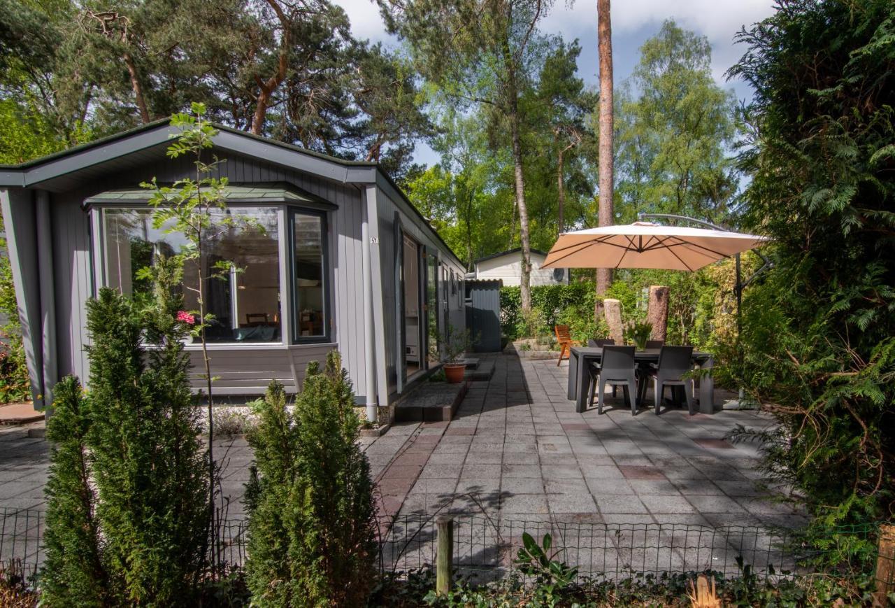 Luxe Chalet Op De Veluwe Ermelo Bagian luar foto